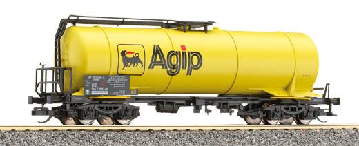 4-axle Tank car Agip<br /><a href='images/pictures/Tillig/15462.jpg' target='_blank'>Full size image</a>